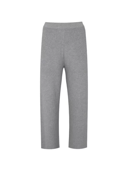 Pantaloni Izaak Azanei tricotate gri