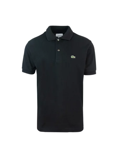 Koszulka polo Lacoste z krótkim rękawem czarna