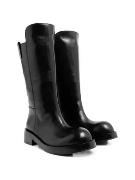 Botine Ann Demeulemeester din piele negru