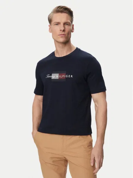 Tommy Hilfiger T-Shirt Σκούρο μπλε