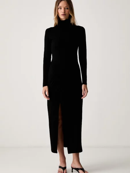 Le Privé сукня bodycon з віскозою SAPHIRA NOIR