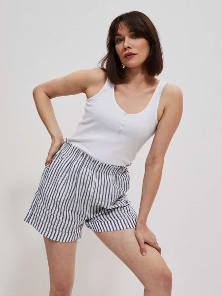 Pantaloni scurți Marisse negru