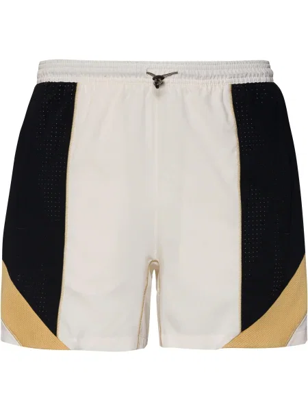 NIKE Športne hlače Strike slonovina / kapučino črna