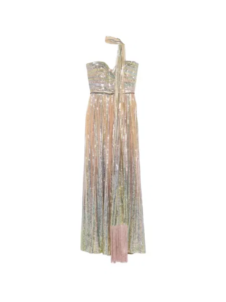 Maxi rochie maxi Elie Saab cu paiete de costum