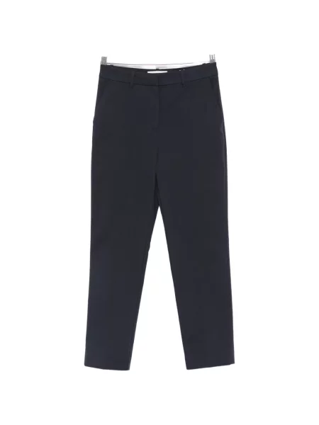 Cu centură pantaloni Gant albastru