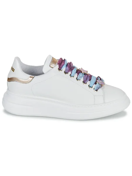 Pantofi Meline alb