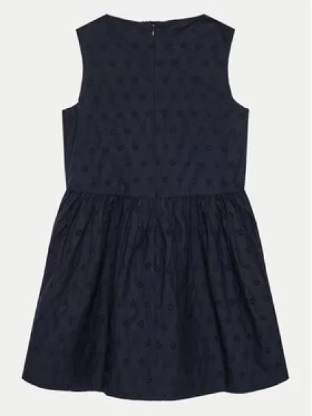 Tommy Hilfiger Letní šaty Anglaise D Tmavomodrá modré