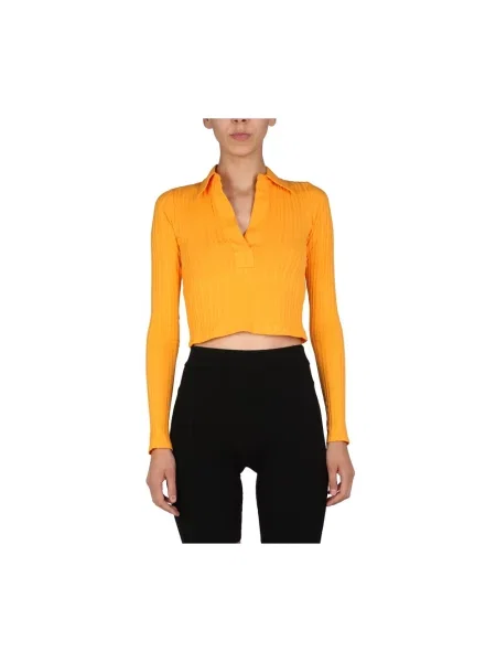 Bluzka Helmut Lang pomarańczowa