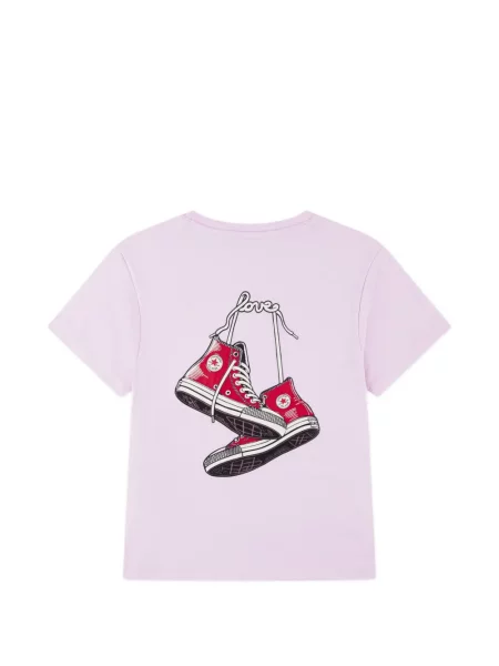 Gyerek póló Converse lila