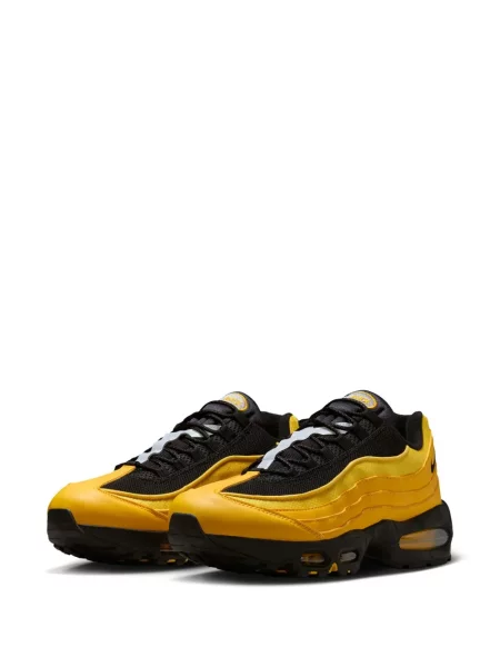 Șlapi Nike cu șireturi din dantelă cu imagine maro