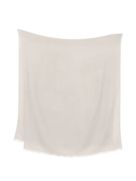 Fular N.peal cu franjuri din cașmir gri