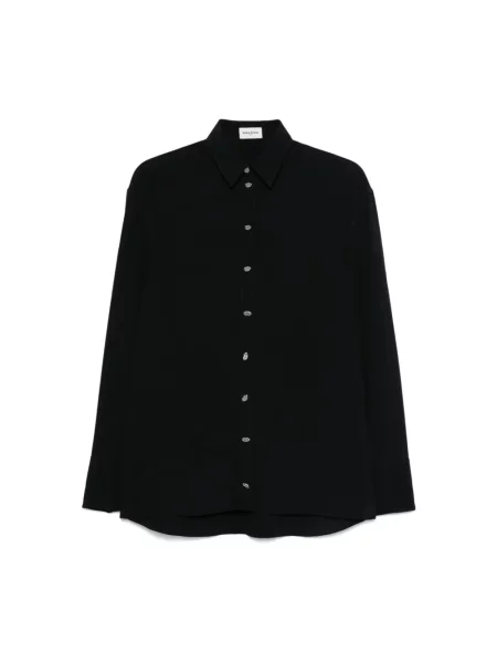 Koszula Sonia Rykiel z krepy czarna