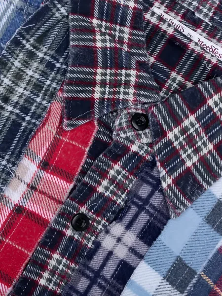 Cămașă Needles de flanelă roșu