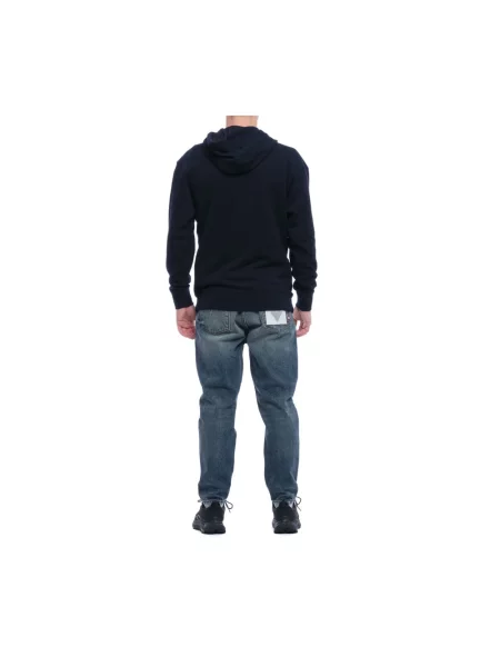 Bluza z kapturem Paul & Shark z kapturem niebieska