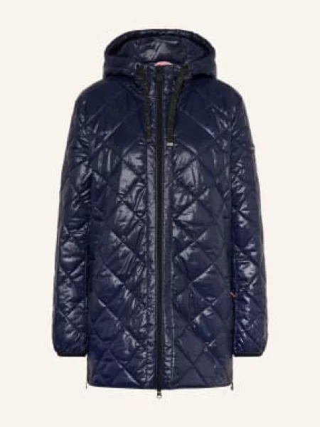 Frieda & Freddies Prošívaná Bunda Ilva tmavě modrá