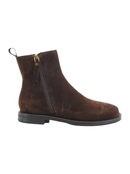 Buty do kostki Frau skórzane brązowe