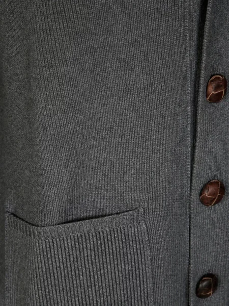 Cardigan Golden Goose cu imagine gri