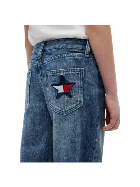 Džínsy Tommy Hilfiger modrá