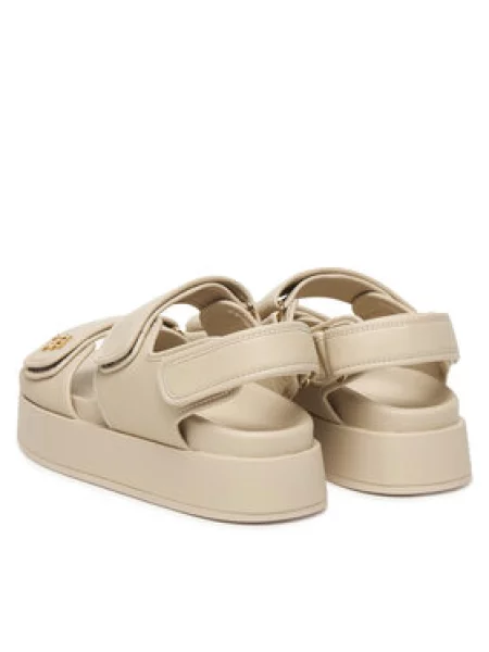 Sandály Tommy Hilfiger béžové