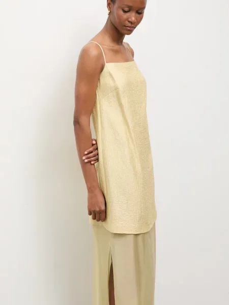 Answear.LAB sukienka z kolekcji Unscripted żółta