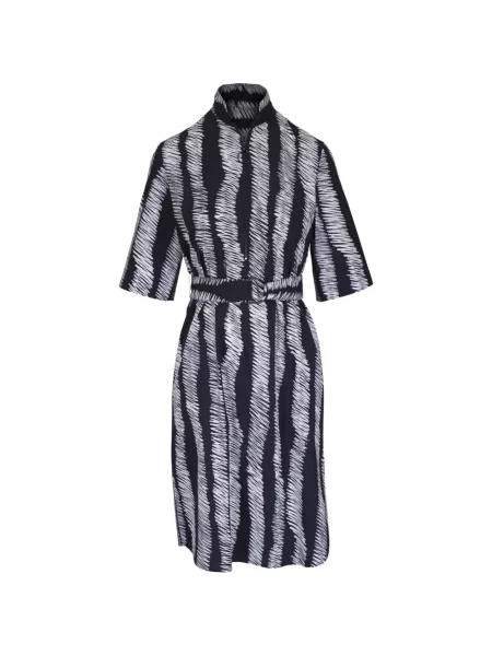 Sukienka koszulowa Akris Punto czarna