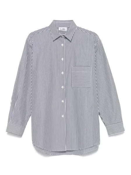 Koszula Lido w paski czarna