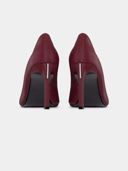 Pantofi cu subțire Calvin Klein Ess Stiletto 90 Vișiniu roșu