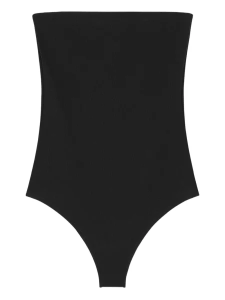 Bluzka Courreges bez ramiączek czarna