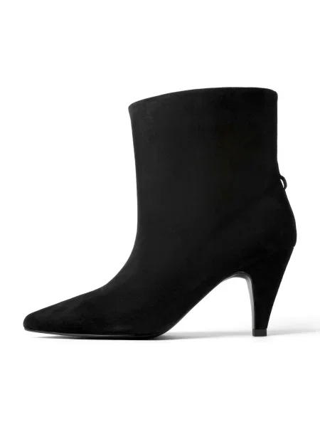 HANDMADE SHOES Cizme glezne ZINA' negru