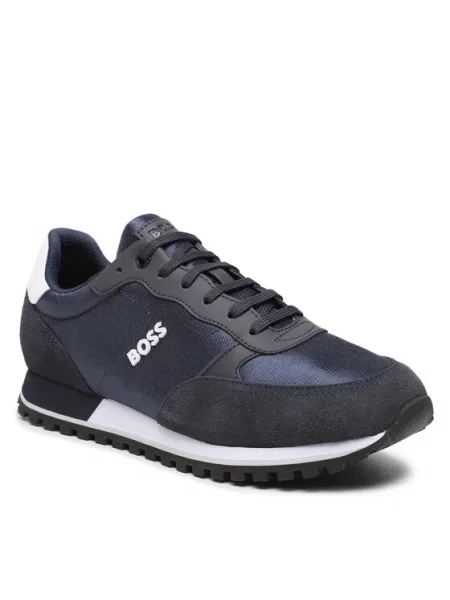 BOSS Black Nizke superge Parkour temno modra