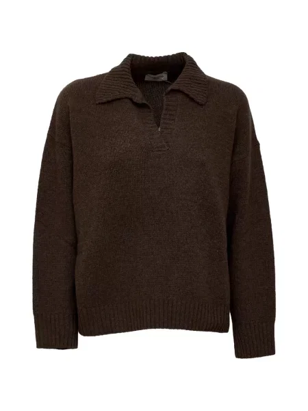 Sveter Weekend Max Mara hnedá