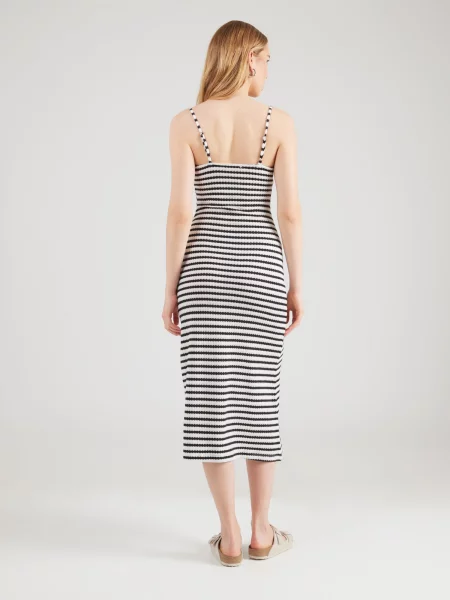 Studioselect Rochie tricotat negru alb