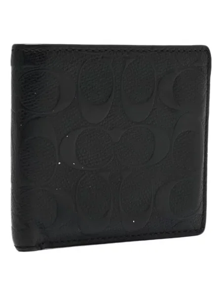 Portofel Coach din piele negru