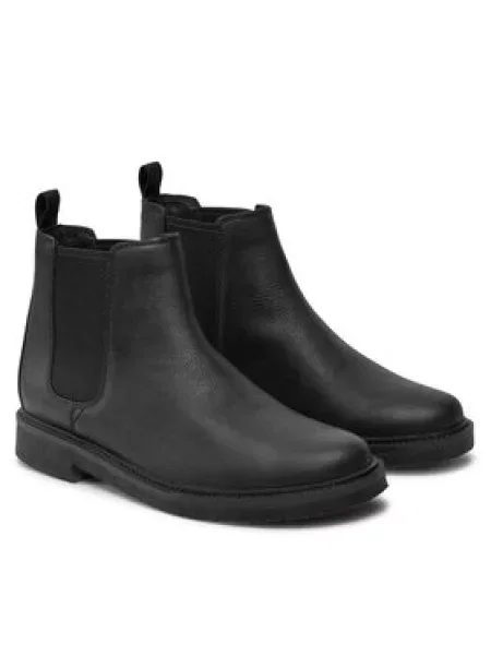 Clarks Kotníková obuv s elastickým prvkem Clarkdale Easy černá