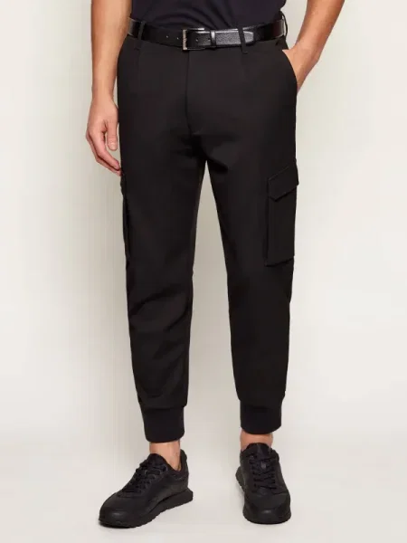 HUGO Pantaloni cargo negru