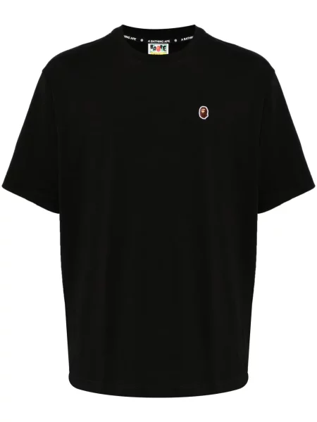 Tricou A Bathing Ape® cu broderie negru