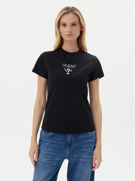 Guess Tricou negru