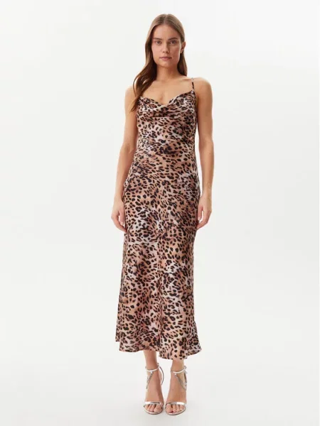 Vsakodnevna obleka Guess rjava