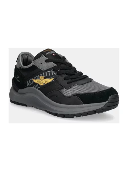 Aeronautica Militare sneakersy czarny