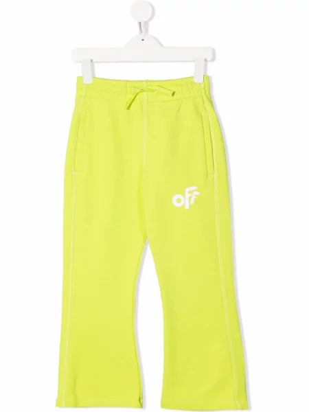 Spodnie dziecięce Off-white białe