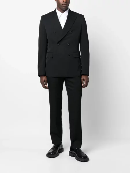 Μάλλινος μπλέιζερ Comme Des Garçons Homme Plus μαύρο