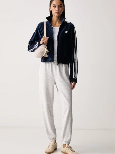 Adidas Originals кофта на застібці велюрова Micro Pleat Injection