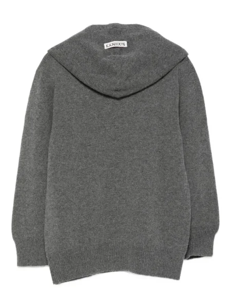 Bluza z kapturem dziecięca Laneus Kid szara