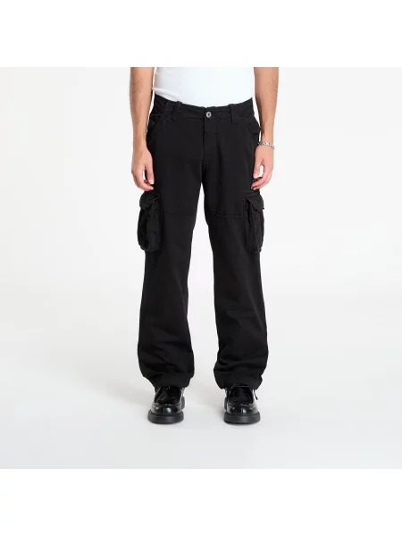 Kalhoty Alpha Industries černé