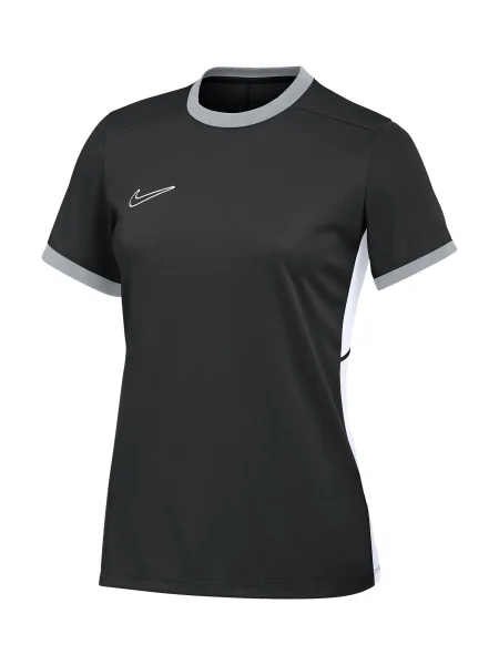 NIKE Funkčné tričko Academy sivá / čierna biela