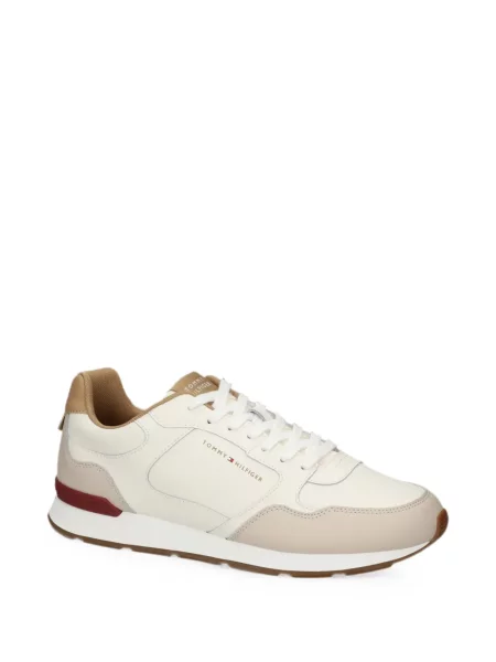 Sneakerși Tommy Hilfiger din piele alb