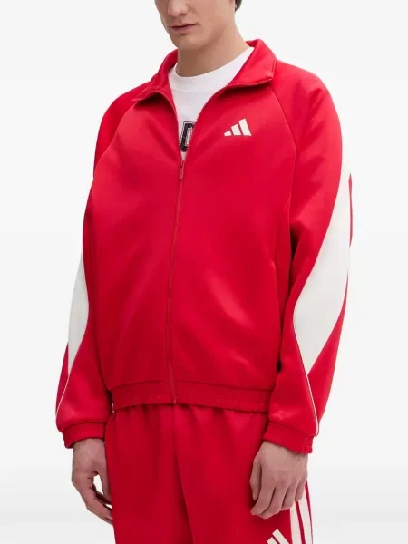 Tricou Adidas cu imagine plasă cu dungi negru