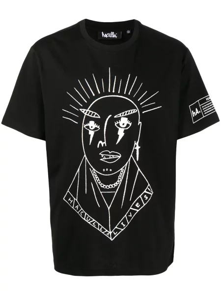 Tricou Haculla cu imagine negru