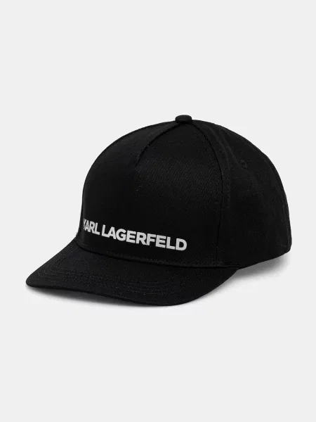 Karl Lagerfeld șapcă de baseball din negru