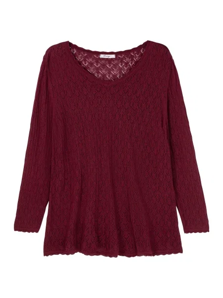 SHEEGO Pulover vin roșu